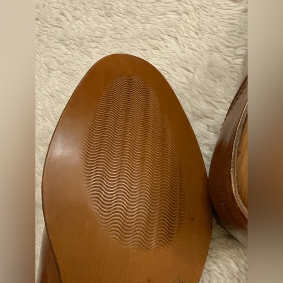 Allen Solly Tan Leather Oxfords - Picture 6 of 8